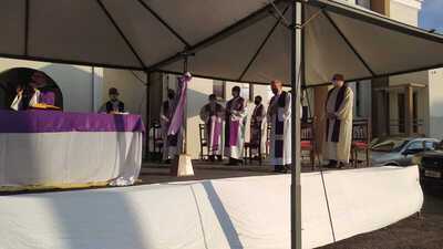 Missa de 7Âº dia de falecimento do Padre Aleixo foi presidida pelo Bispo Dom Amilton